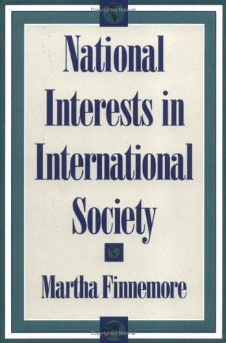 Portada de National interests in international society