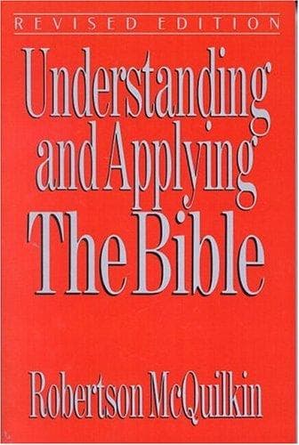 Portada de Understanding and applying the Bible