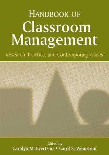 Portada de Handbook of Classroom Management