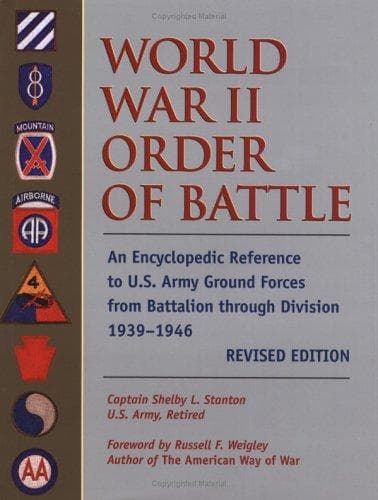 Portada de World War II order of battle, U.S. Army