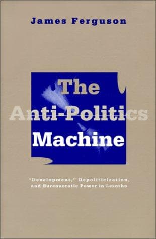 Portada de The anti-politics machine