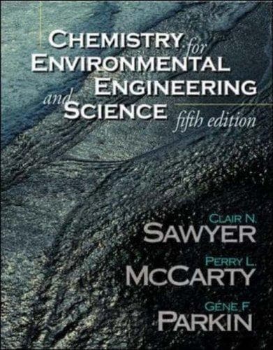 Portada de Chemistry for environmental engineering and science
