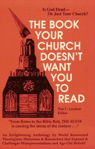 Portada de The book your church doesn't want you to read