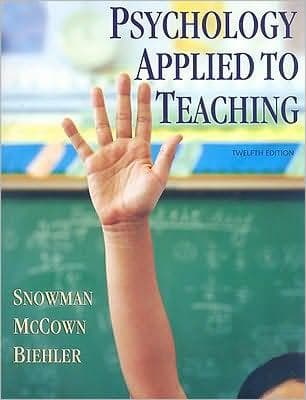 Portada de Psychology applied to teaching