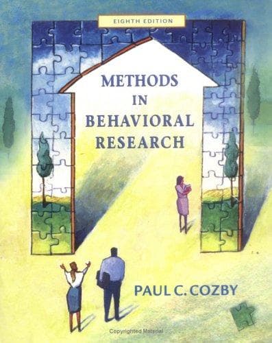 Portada de Methods in Behavioral Research with PowerWeb