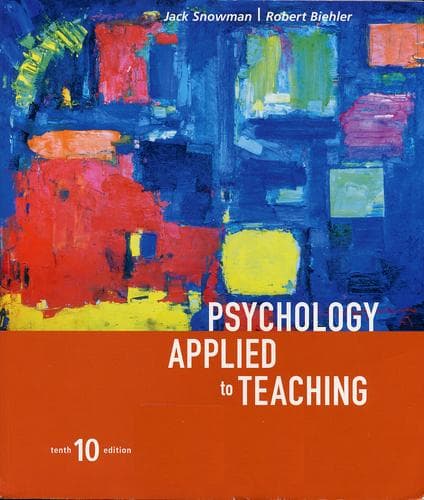 Portada de Psychology applied to teaching