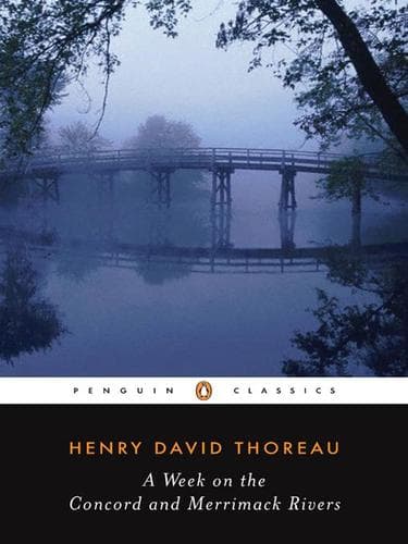 Portada de A Week on the Concord and Merrimack Rivers