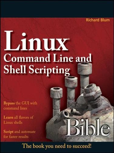 Portada de Linux Command Line and Shell Scripting Bible
