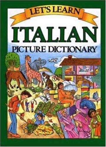 Portada de Let's learn Italian picture dictionary