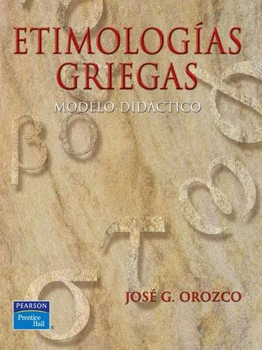 Portada de Etimologias Griegas