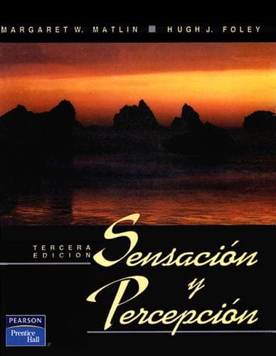 Portada de Sensacion y Percepcion