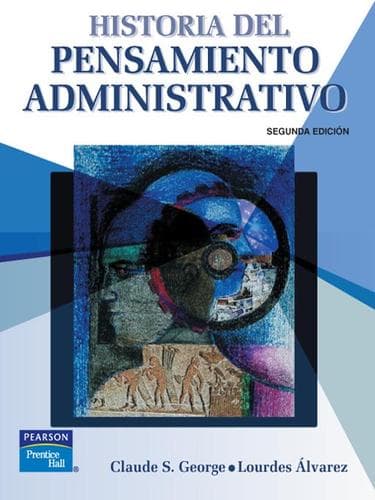 Portada de Historia del pensamiento administrativo