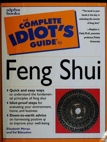 Portada de The complete idiot's guide to feng shui