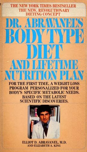 Portada de Dr. Abravanel's Body type diet and lifetime nutrition plan
