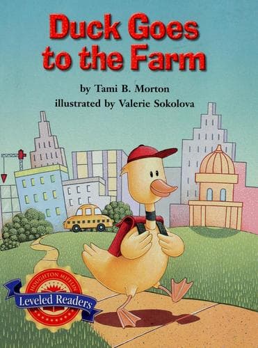 Portada de Duck goes to the farm