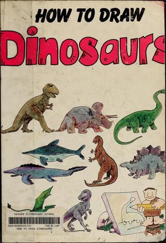 Portada de How to draw dinosaurs