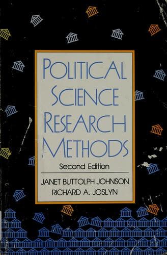 Portada de Political science research methods