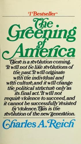 Portada de The greening of America