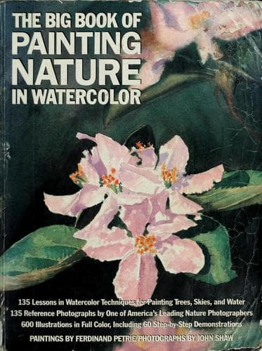 Portada de The big book of painting nature in watercolor