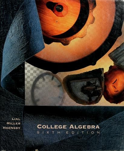 Portada de College algebra
