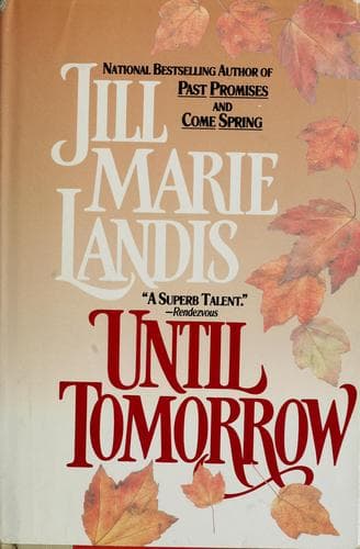 Portada de Until Tomorrow