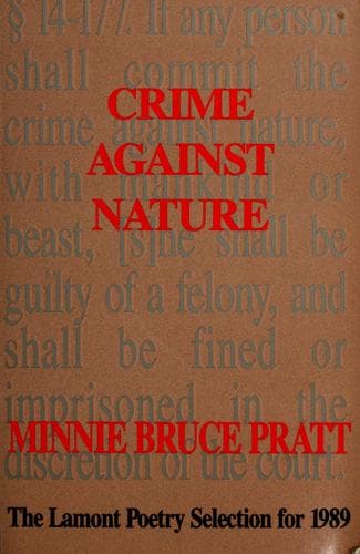 Portada de Crime Against Nature