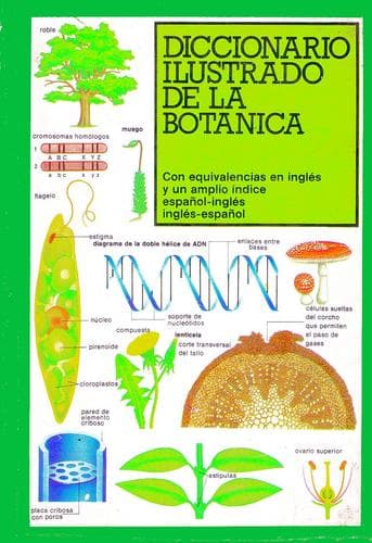 Portada de Diccionario Ilustrado de la Botánica