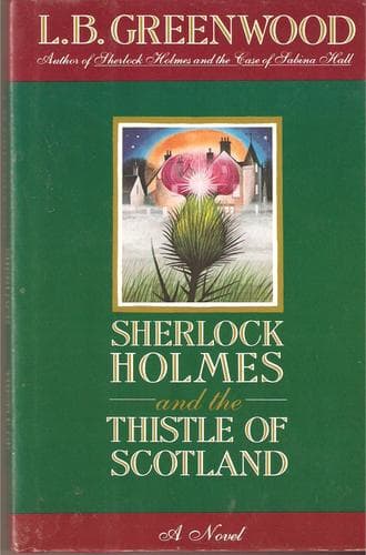 Portada de Sherlock Holmes and the Thistle of Scotland