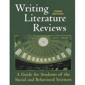 Portada de Writing Literature Reviews
