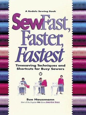 Portada de Sew fast, faster, fastest