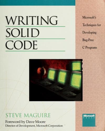 Portada de Writing solid code