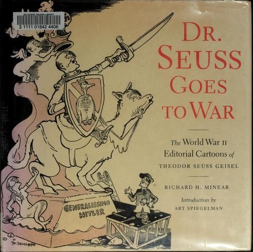 Portada de Dr. Seuss Goes to War
