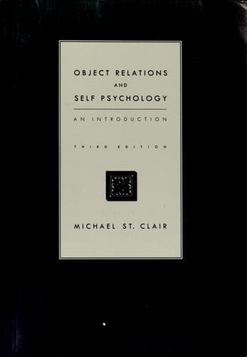 Portada de Object relations and self psychology