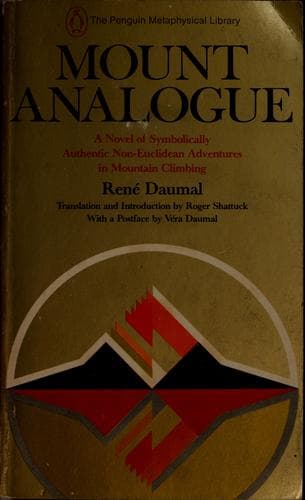 Portada de Mount analogue