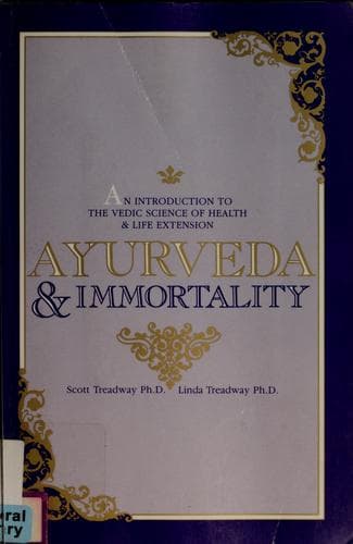 Portada de Ayurveda & immortality