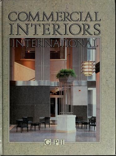 Portada de Commercial interiors international