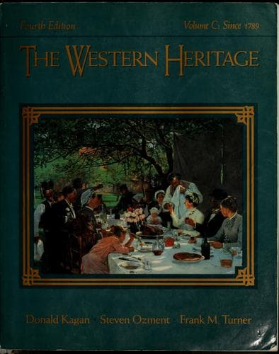 Portada de The Western heritage