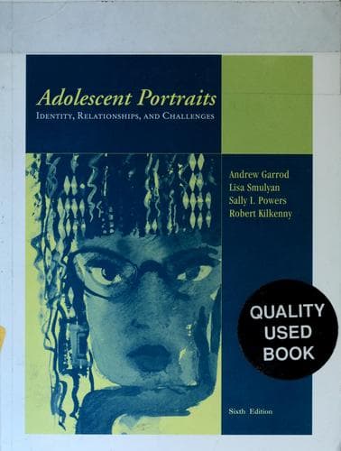 Portada de Adolescent portraits