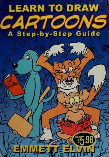 Portada de Learn to draw cartoons