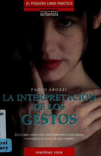 Portada de La interpretación de los gestos