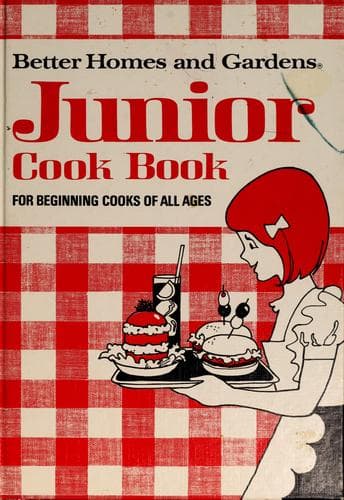 Portada de Better homes and gardens junior cook book