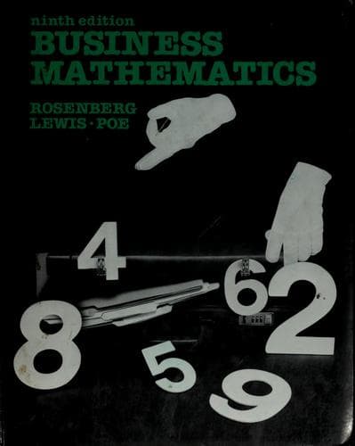 Portada de Business mathematics
