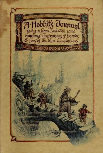 Portada de A hobbit's journal.