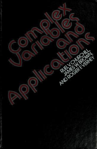 Portada de Complex variables and applications