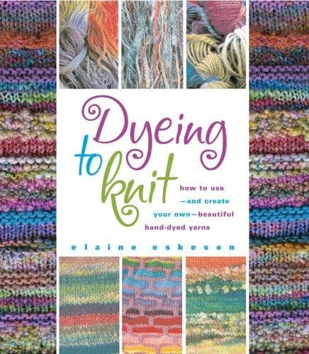 Portada de Dyeing to knit