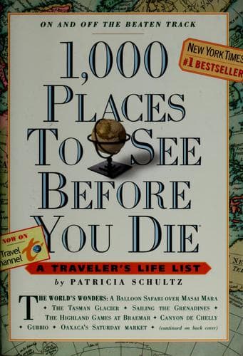 Portada de 1,000 places to see before you die