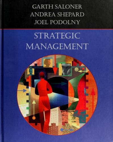 Portada de Strategic management