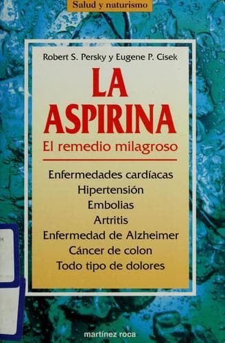 Portada de La aspirina