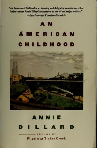 Portada de An American childhood