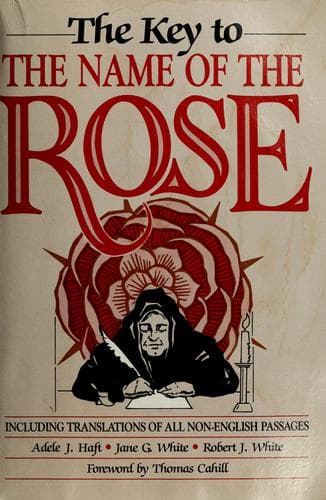 Portada de The key to The name of the rose